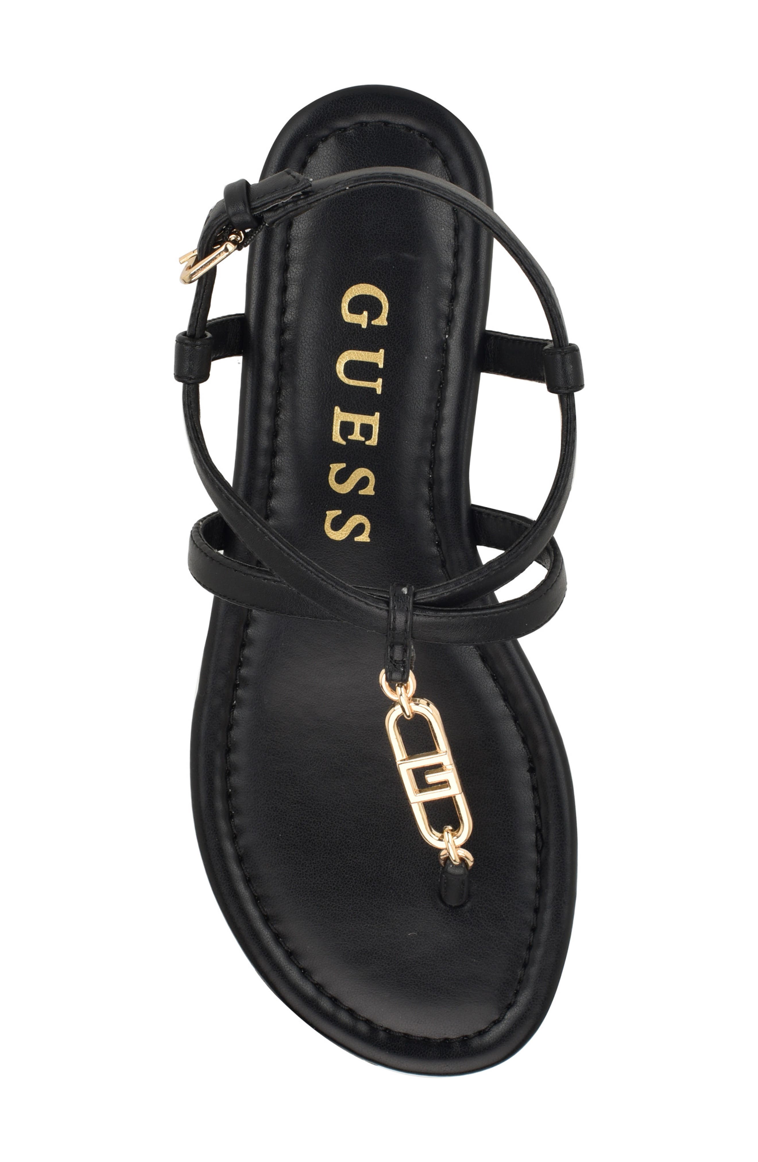 GUESS Meaa Ankle Strap Sandal, Alternate, color, 