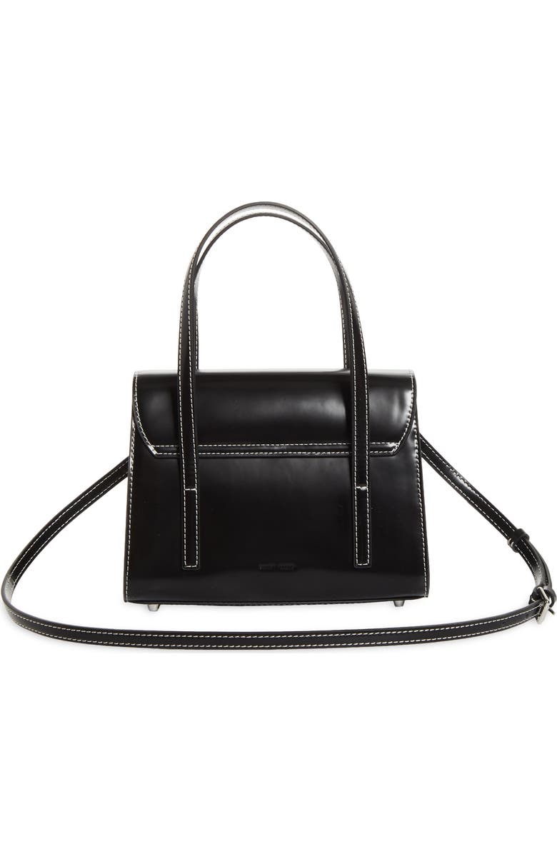 Sandy Liang Mini Mum Crossbody Bag, Alternate, color, Black