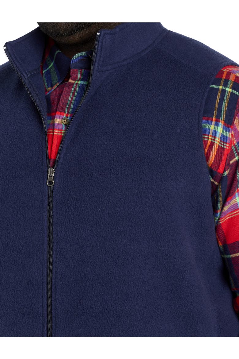 Polar Fleece Vest, Alternate, color, NAVY