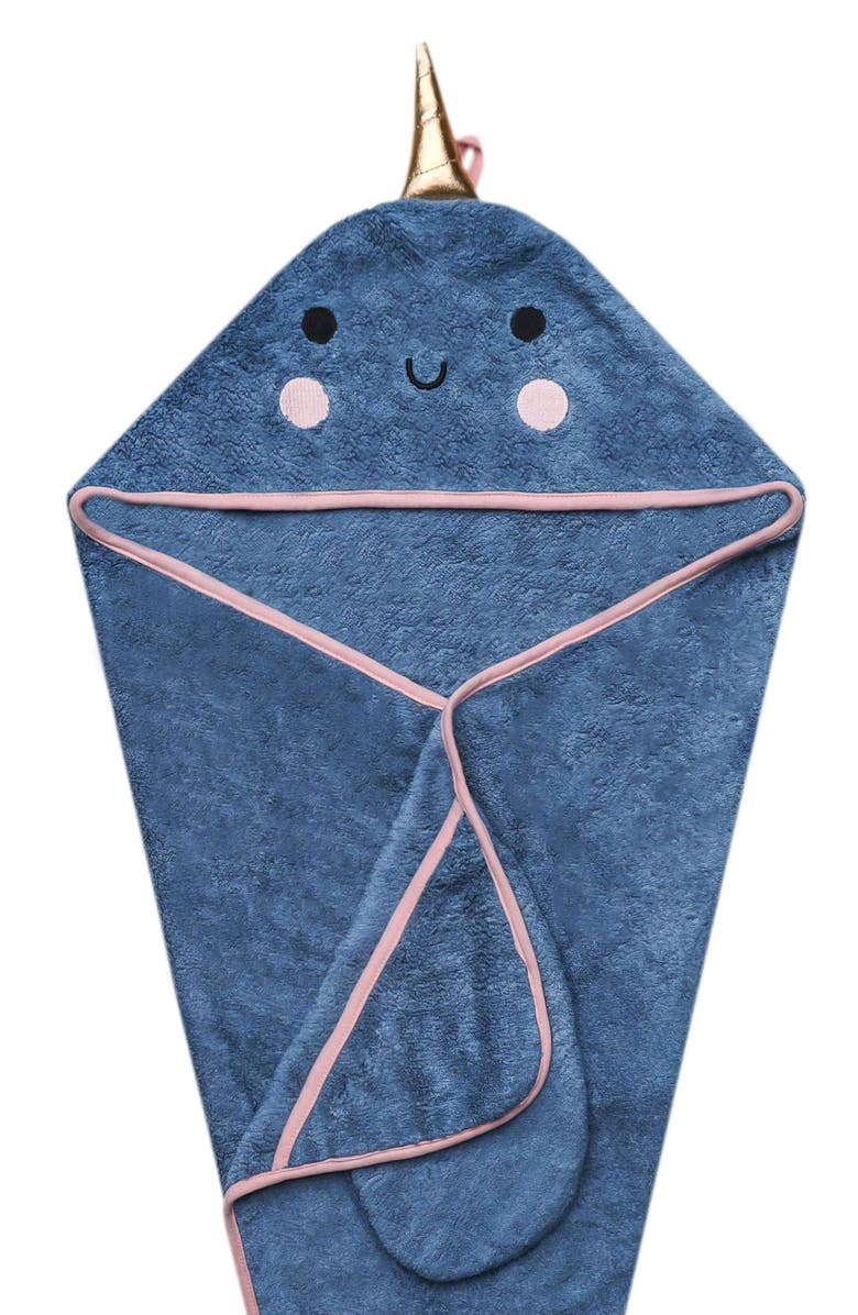 Copper Pearl Nori Character Hooded Towel, Alternate, color, Nori