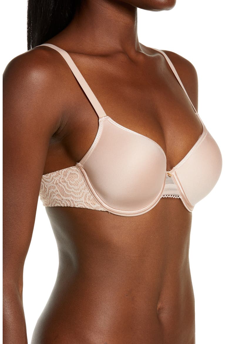 C Jolie Comfort Convertible T-Shirt Bra, Alternate, color, ROSE