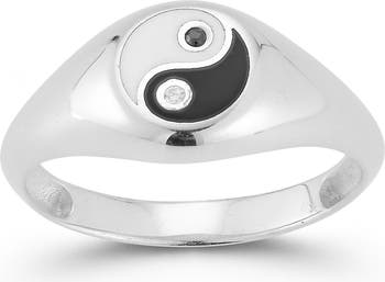 Yin & Yang Signet Ring