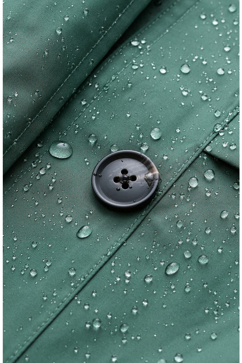 Sea Lights Waterproof Trench Coat, Alternate, color, LIGHT COPPICE