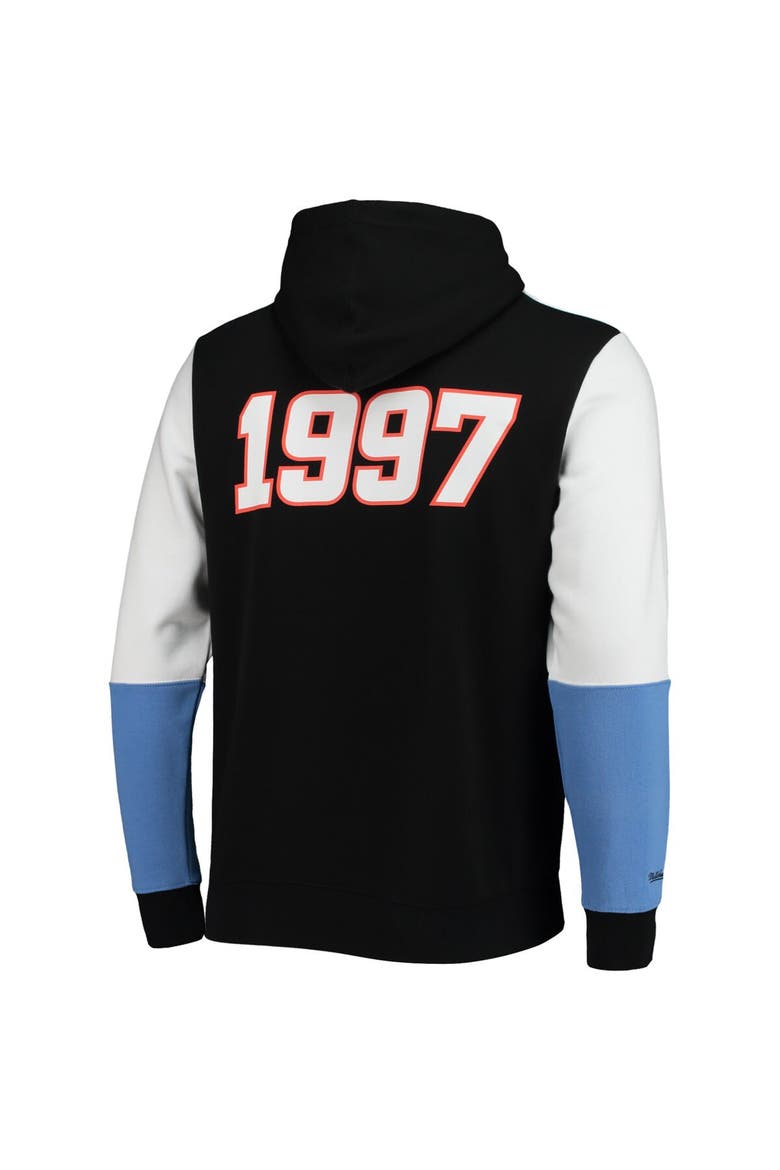 Men's Mitchell & Ness Black NBA Hardwood Classics 1997 All-Star Game Colorblock Fusion Pullover Hoodie, Alternate, color, Black