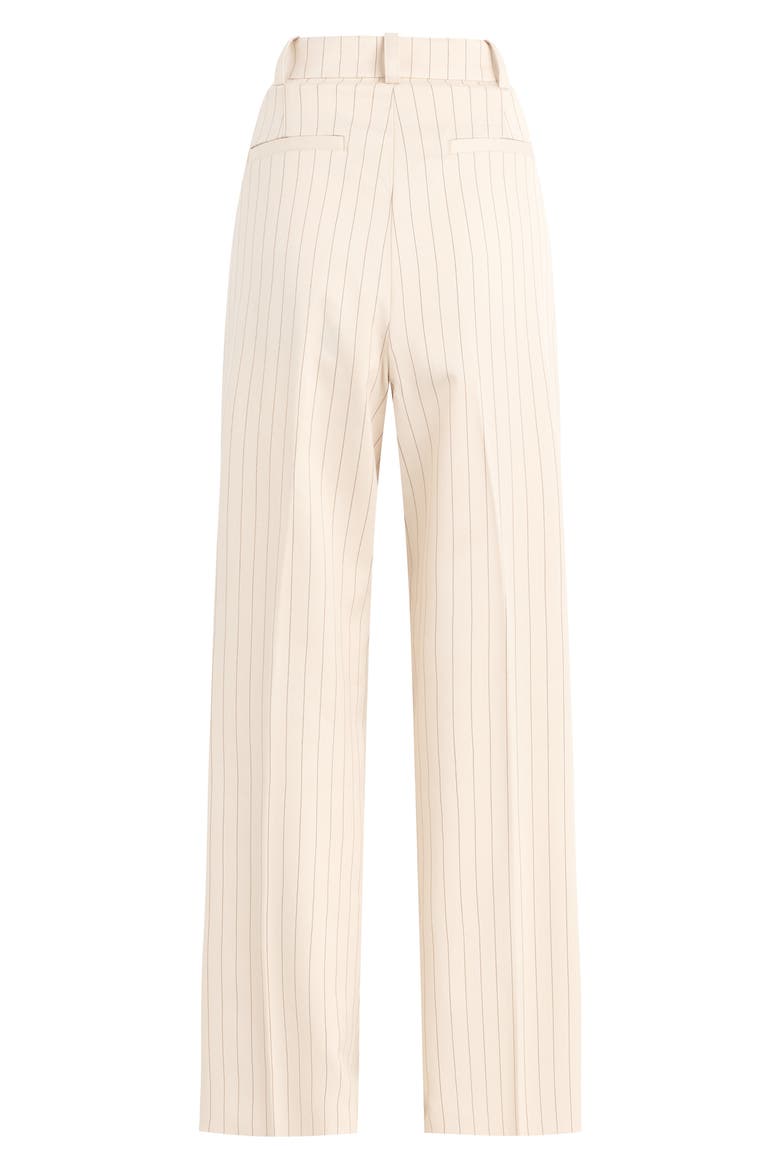 The Dream Favorite Pinstripe Wide Leg Pants, Alternate, color, NATURAL PINSTRIPE