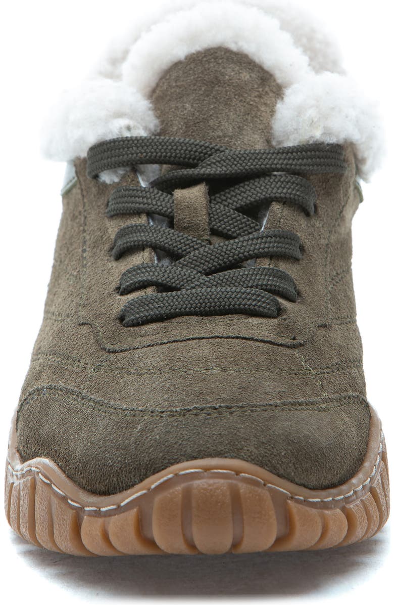 275 Central Qutie Genuine Shearling Lined Sneaker, Alternate, color, Green