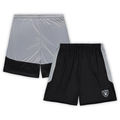 Men's Fanatics Branded Black Las Vegas Raiders Big & Tall Team Logo Shorts