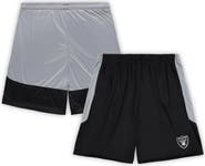 FANATICS Men's Fanatics Branded Black Las Vegas Raiders Big & Tall Team Logo Shorts