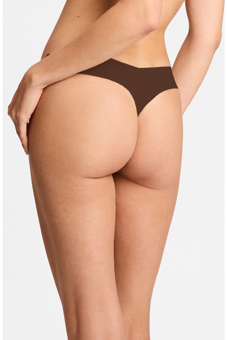 Microfiber Assorted 3-Pack Thongs, Alternate, color, MULTI COLORED OR PACK