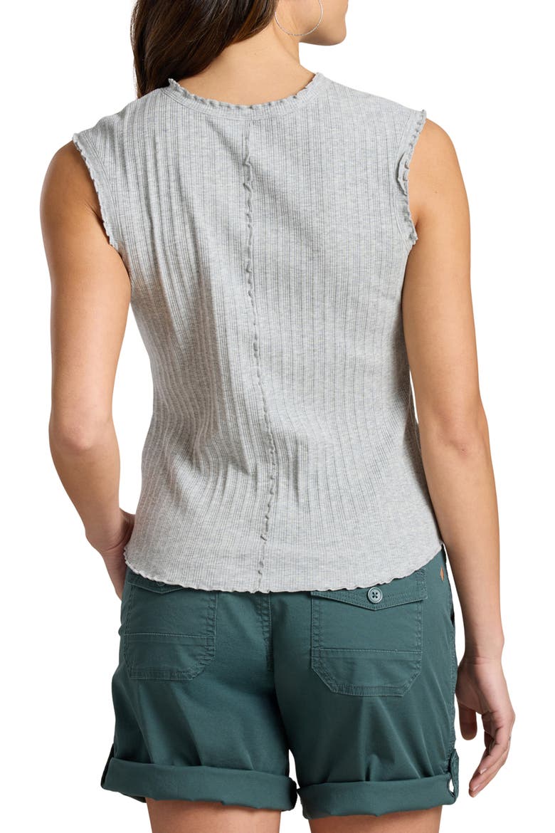 Lilia Rib Knit Tank, Alternate, color, MEDIUM GREY HEATHER