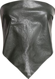 Paloma Wool Alba Leather Scarf Top