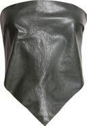 Paloma Wool Alba Leather Scarf Top