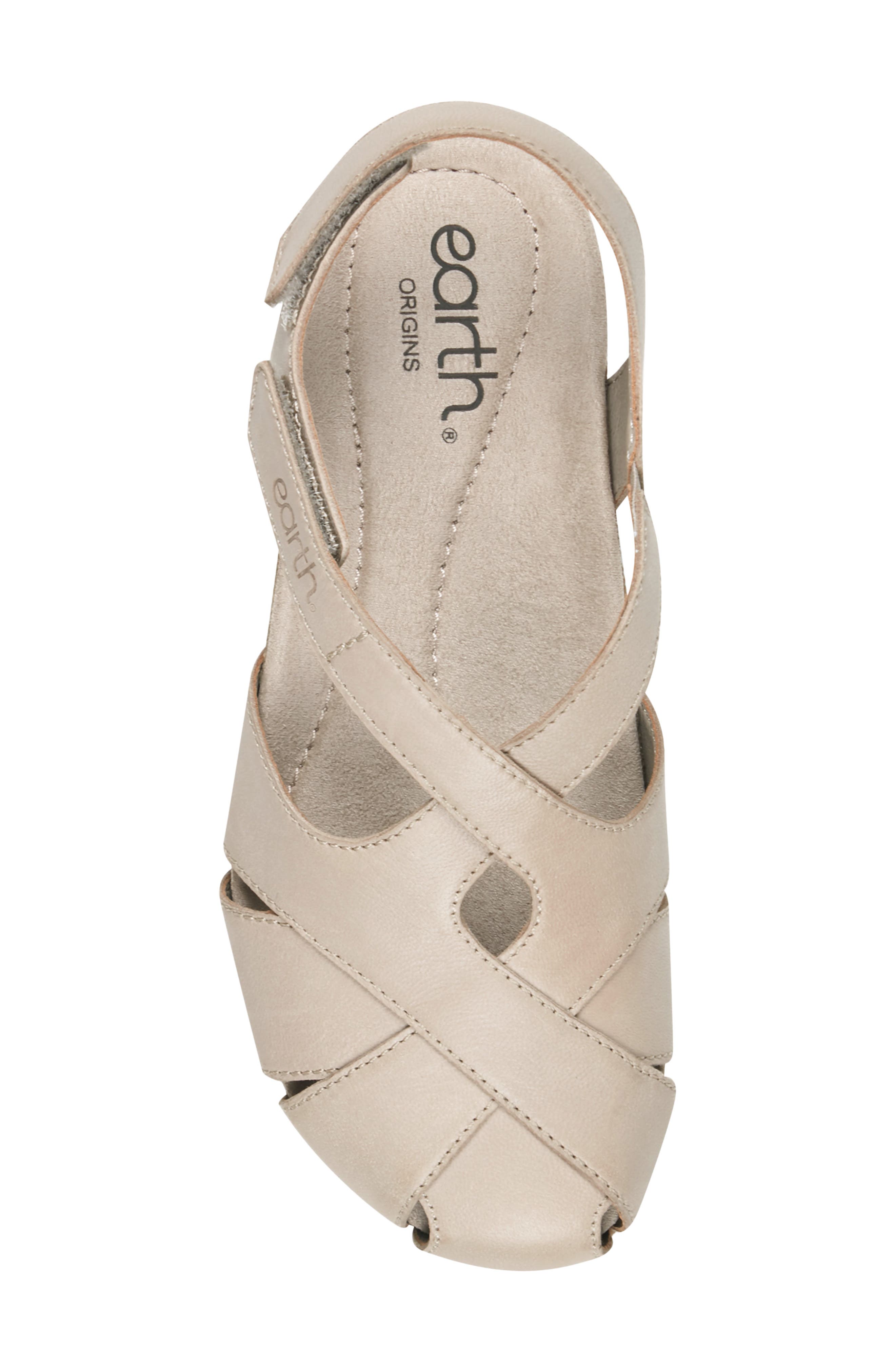 Earth<sup>®</sup> Brentia Sandal, Alternate, color, Light Grey