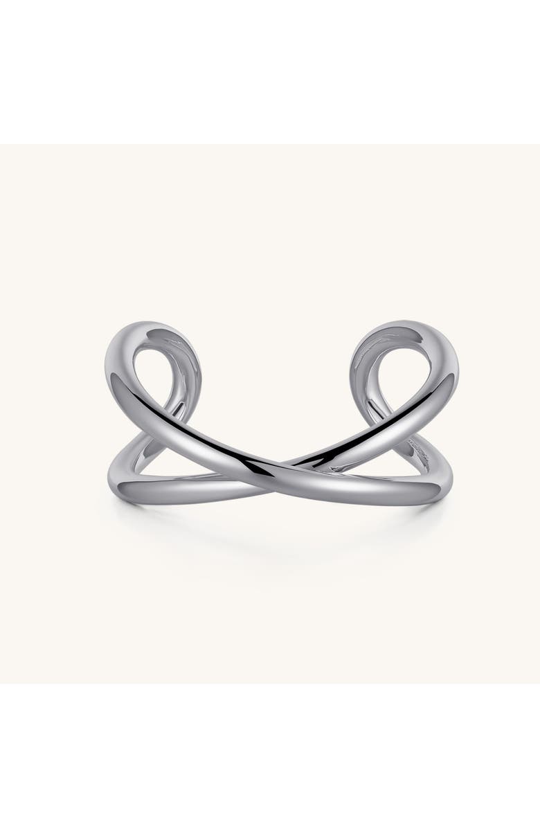 Mantra I AM... Infinity Ring, Main, color, Silver