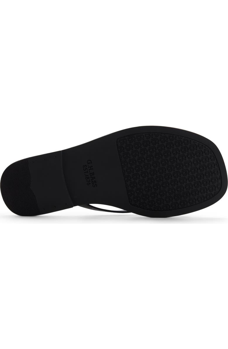 G.H.BASS Nora Flip Flop, Alternate, color, Black