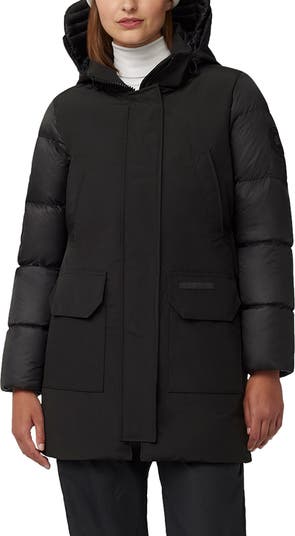 *Trillium Parka Black Label*トリリウム*ダウン Canada Goose Paradigm Trillium Black Label Mixed Media Water