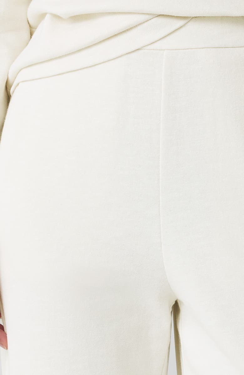 Eileen Fisher Slouch Organic Cotton Ankle Pants, Alternate, color, Bone