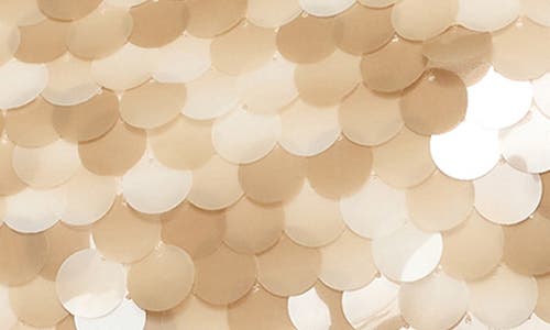 Edikted Dixie Backless Sequin Triangle Top In White