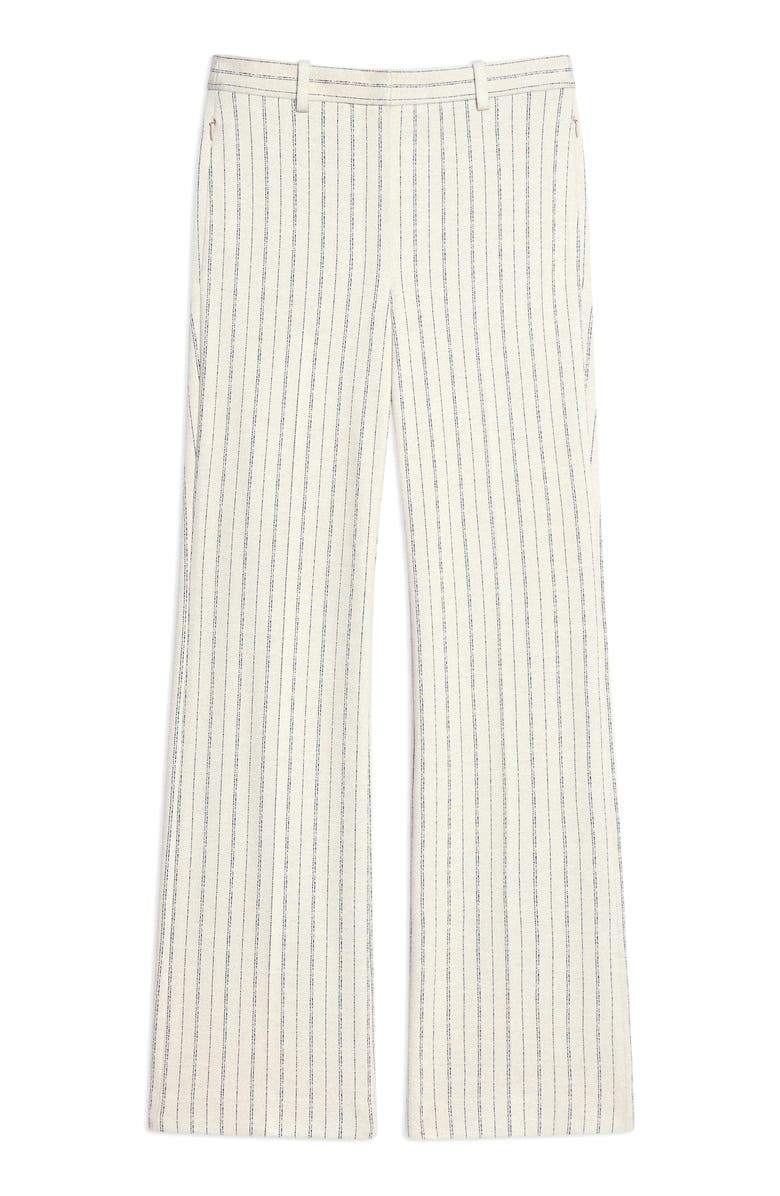 Theory Pinstripe Slim Fit Pants, Alternate, color, Oat Multi - E61
