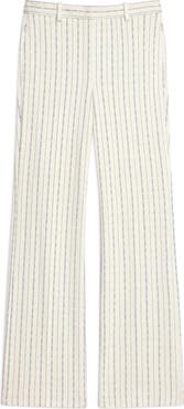 Theory Pinstripe Slim Fit Pants