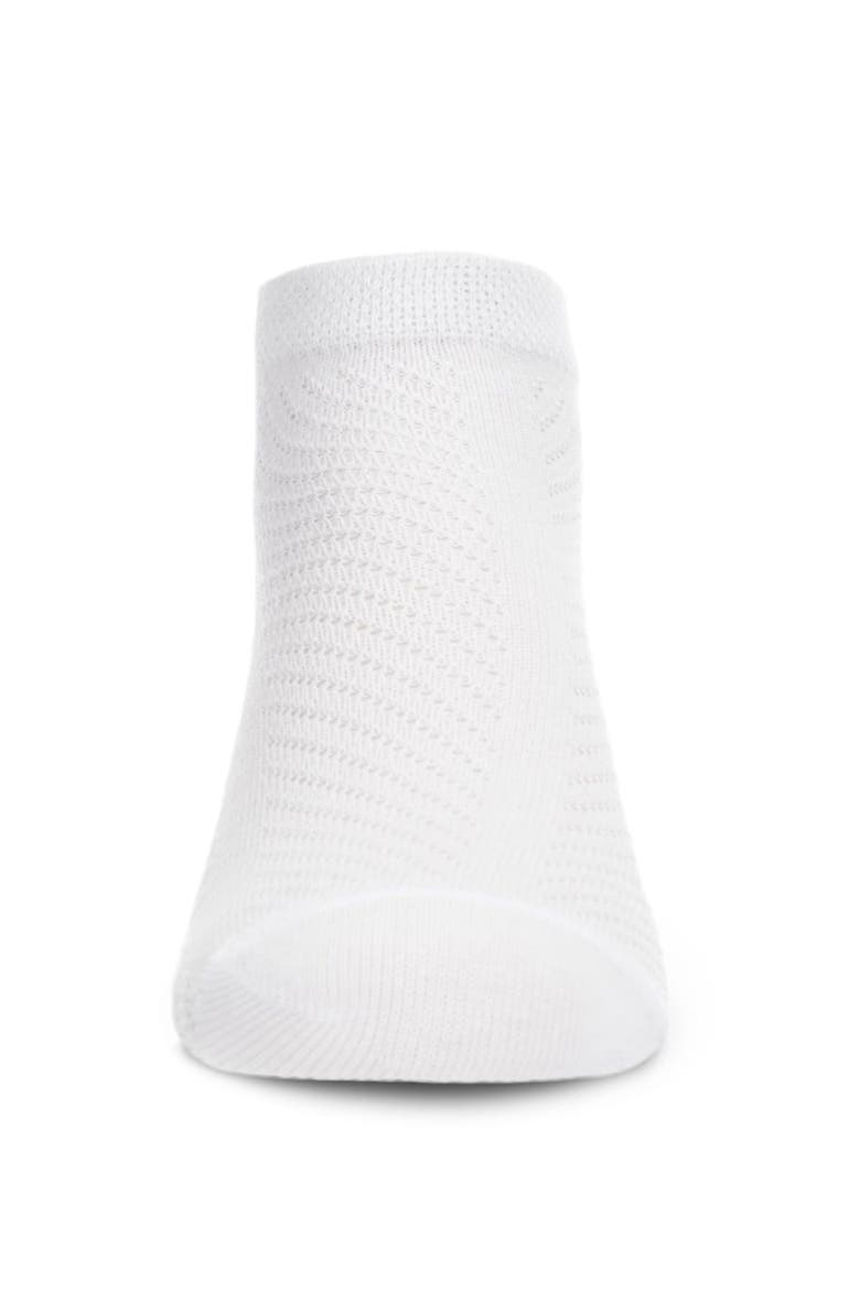 Pointelle Super Soft Anklet Sock, Alternate, color, White