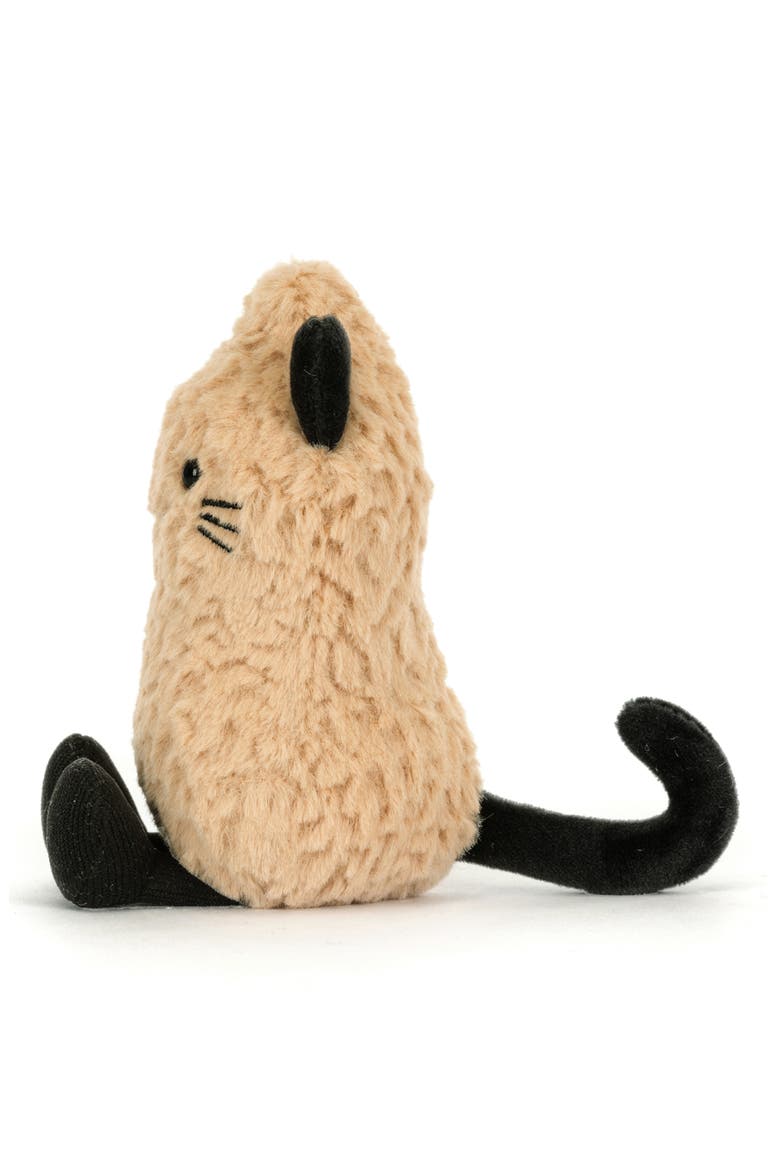 Amuseables Peanut Cat Stuffed Animal, Alternate, color, BROWN