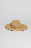 Hat Attack Raffia Crochet Continental
