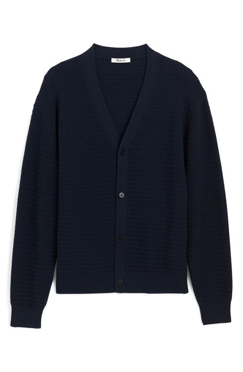 Madewell Open-stitch Cotton Cardigan
