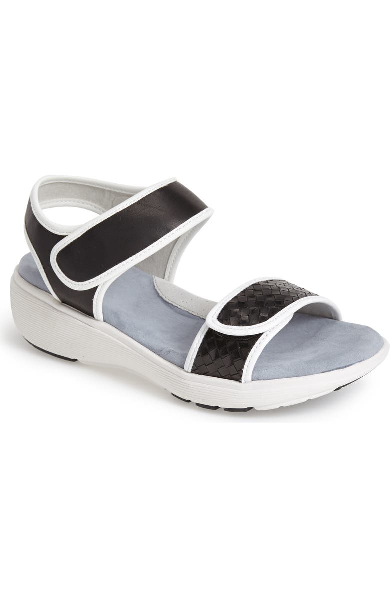 SoftWalk<sup>®</sup> 'Elevate' Platform Walking Sandal, Alternate, color,