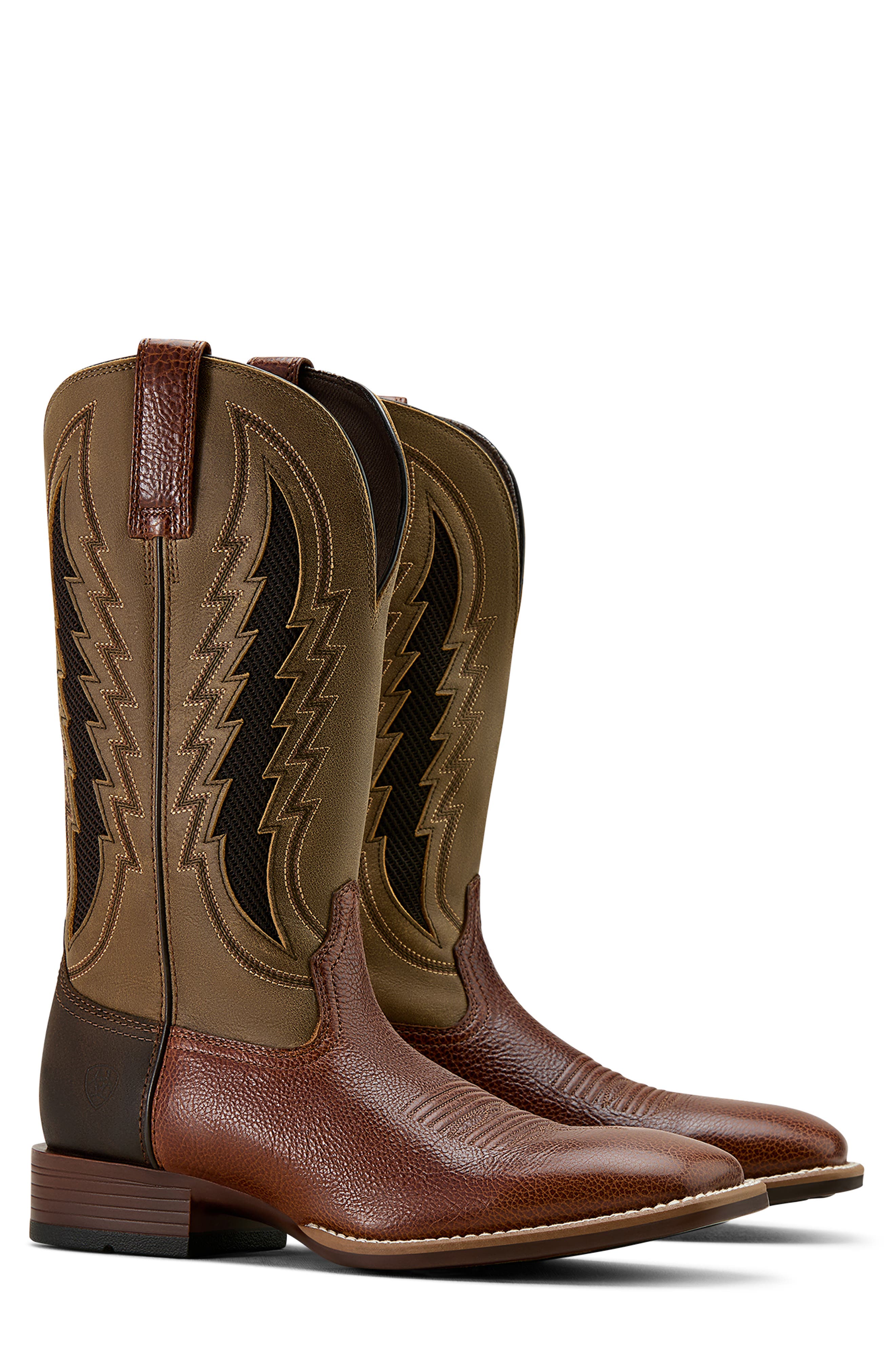Ariat Dakota VentTEK Western Boot, Alternate, color, Beasty Brown/ Brown Bomber