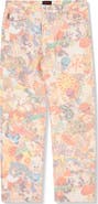 PLEASURES Stickers Straight Leg Jeans