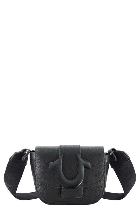 Horseshoe Mini Flap Crossbody Bag