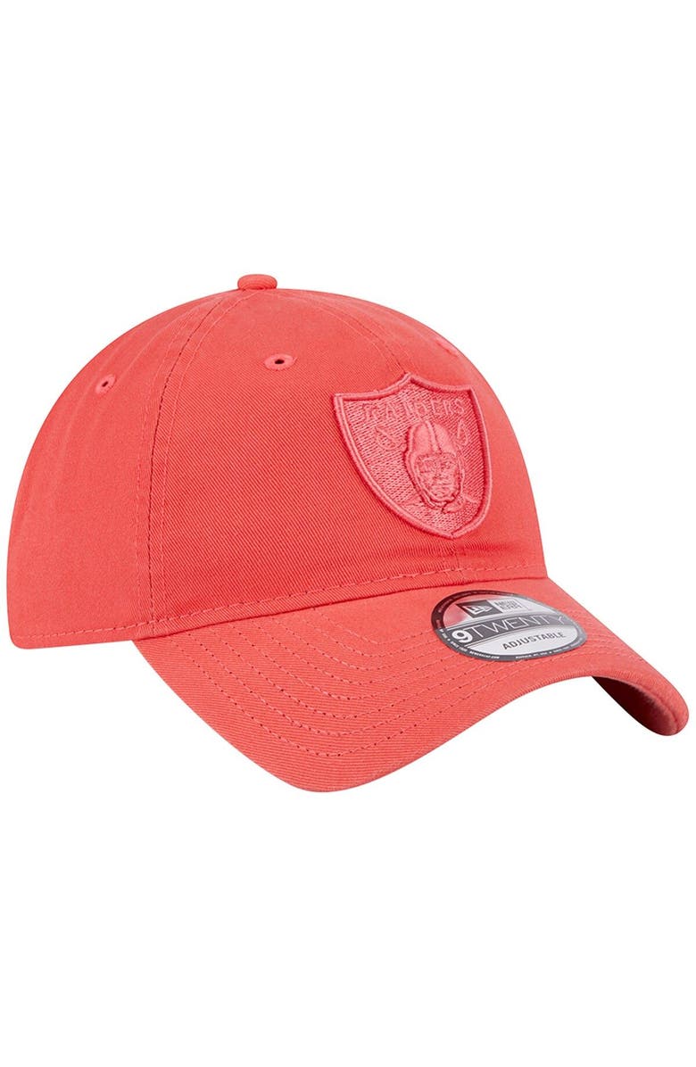 New Era Men's New Era Red Las Vegas Raiders Core Classic 2.0 Brights 9TWENTY Adjustable Hat, Alternate, color, Red