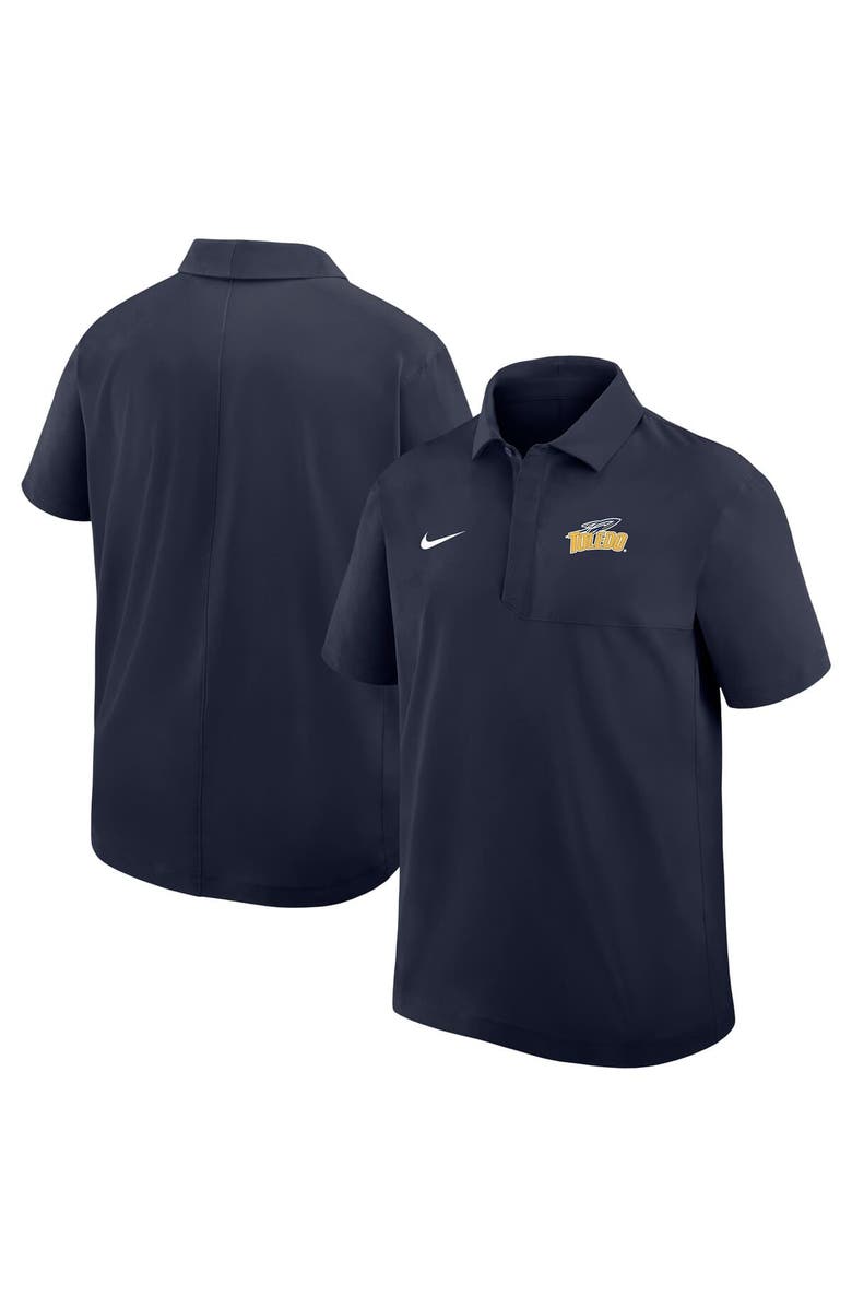 Nike Men's Nike Navy Toledo Rockets 2025 Sideline Polo, Main, color, Navy