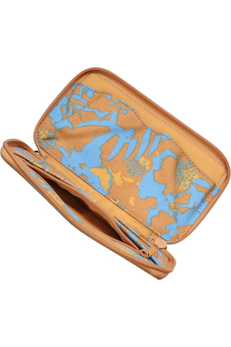 Go Time Cross Body Wallet - Women's, Alternate, color, Sky Bloom