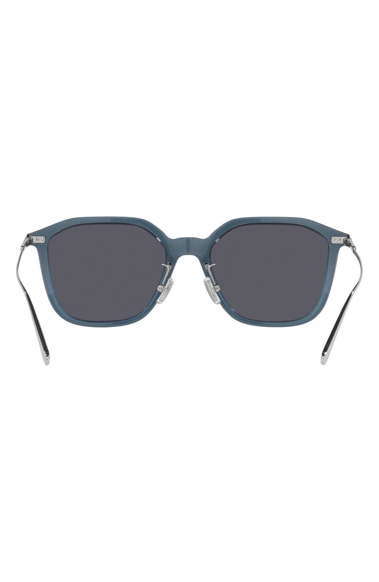 COACH 55mm Geometric Sunglasses, Alternate, color, 