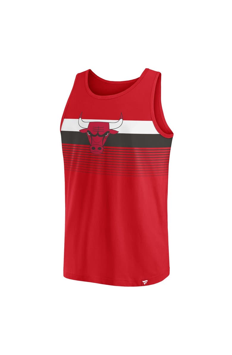 FANATICS Men's Fanatics Branded Red Chicago Bulls Wild Game Tank Top, Alternate, color, Red