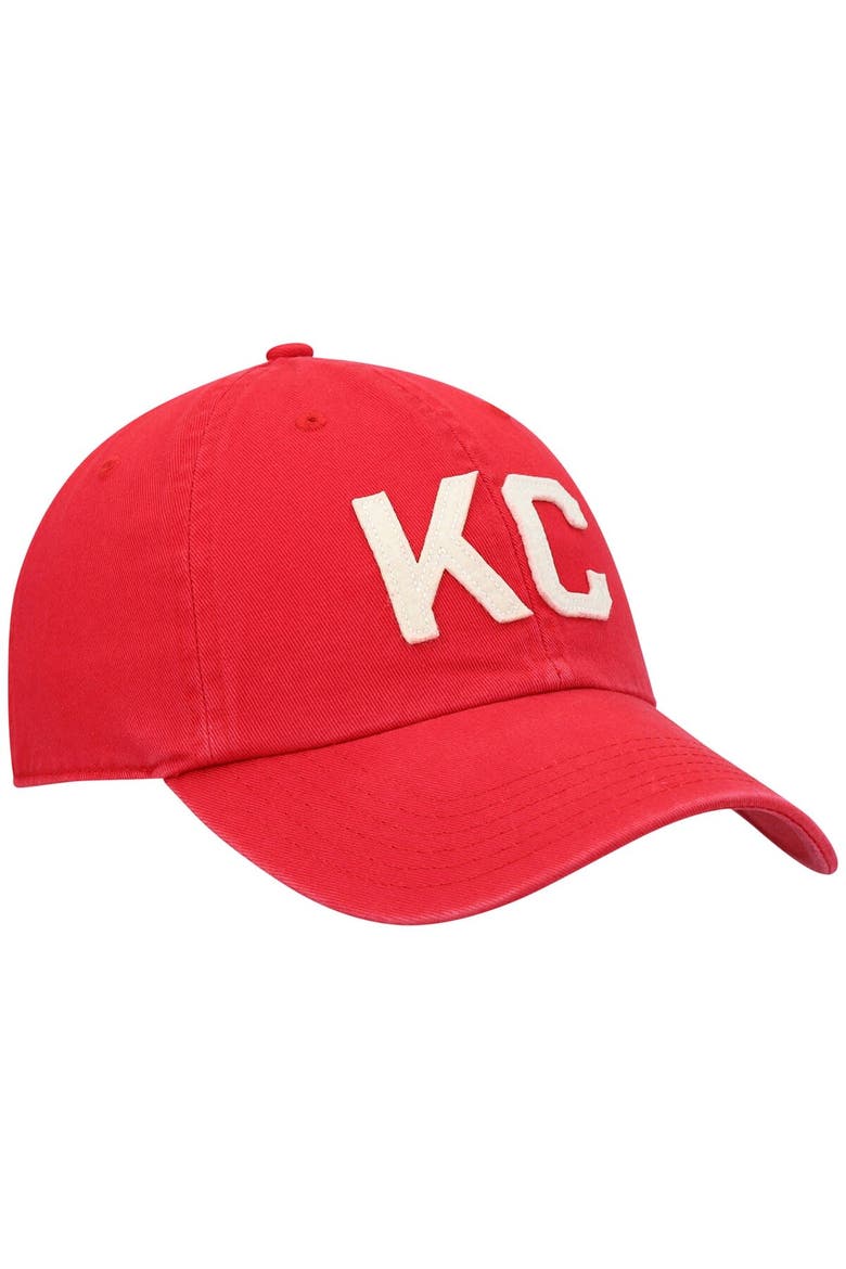 Women's '47 Red Kansas City Chiefs Finley Clean Up Adjustable Hat, Alternate, color, Red