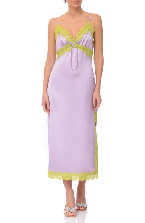 Lace Trim Slipdress