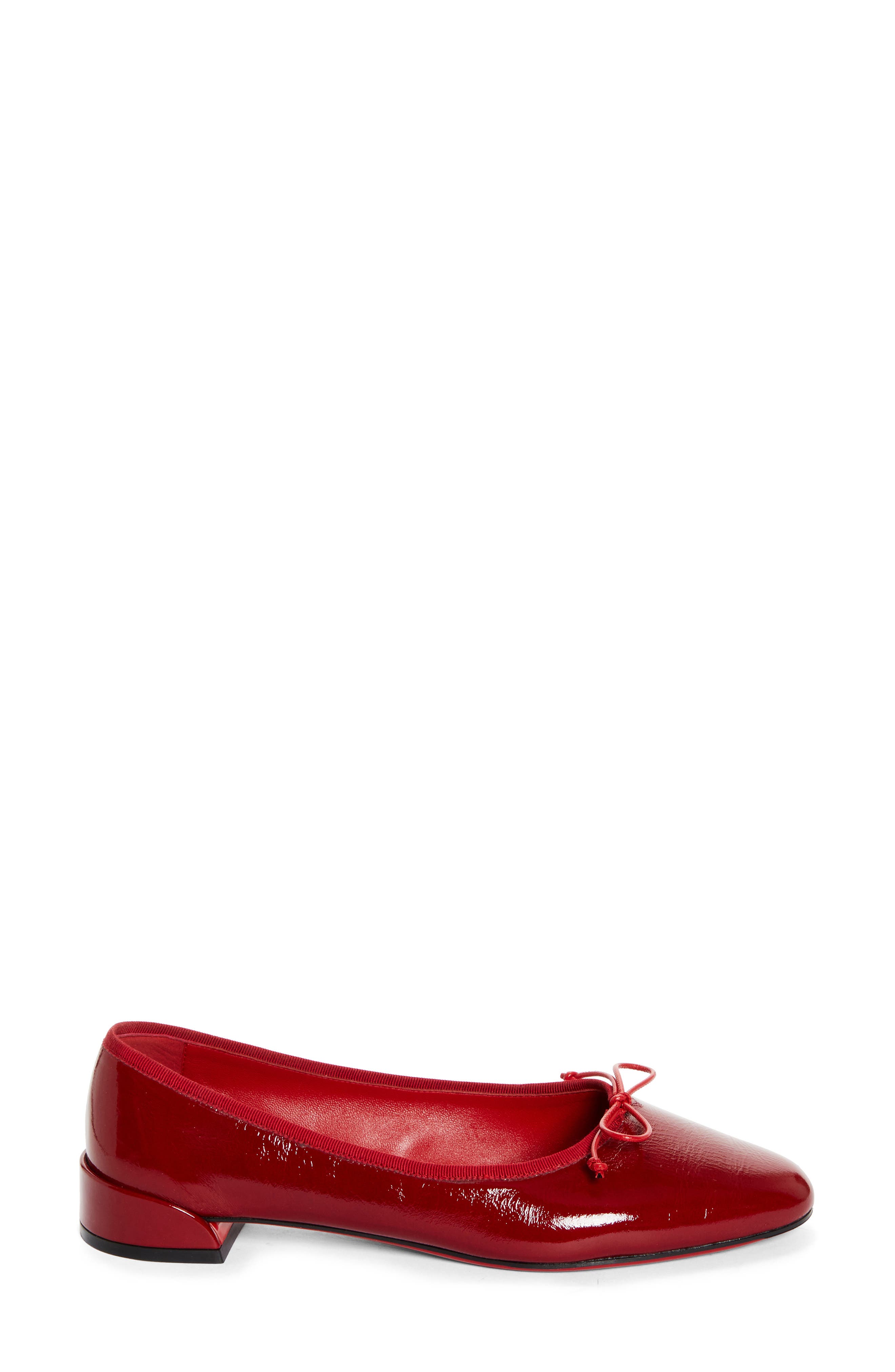 Sweetie Jane Bow Ballet Flat, Alternate, color, LOUBI/ LIN LOUBI