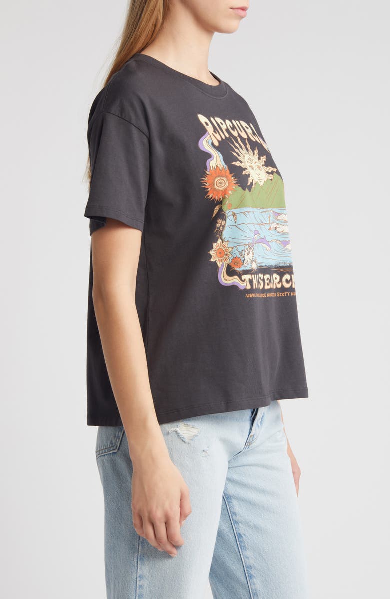 Rip Curl Wave Dancer Relaxed Graphic T-Shirt, Alternate, color, 