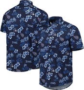 Reyn Spooner Men's Reyn Spooner Navy Tennessee Titans Kekai Button-Up Shirt