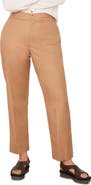 Vince Stretch Cotton Blend Cigarette Pants