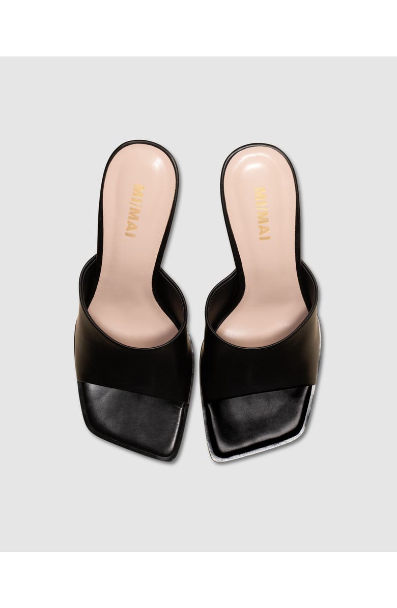 MI/MAI Gemma Low Heel Mule, Alternate, color, Black