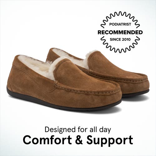 Abeo Amble Slipper In Tan - Regular