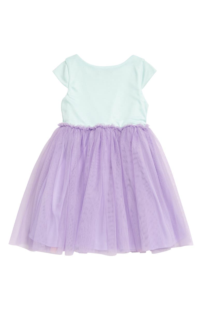 Ava & Yelly Kids' Rainbow Sequin Sleeveless Tulle Dress, Alternate, color,