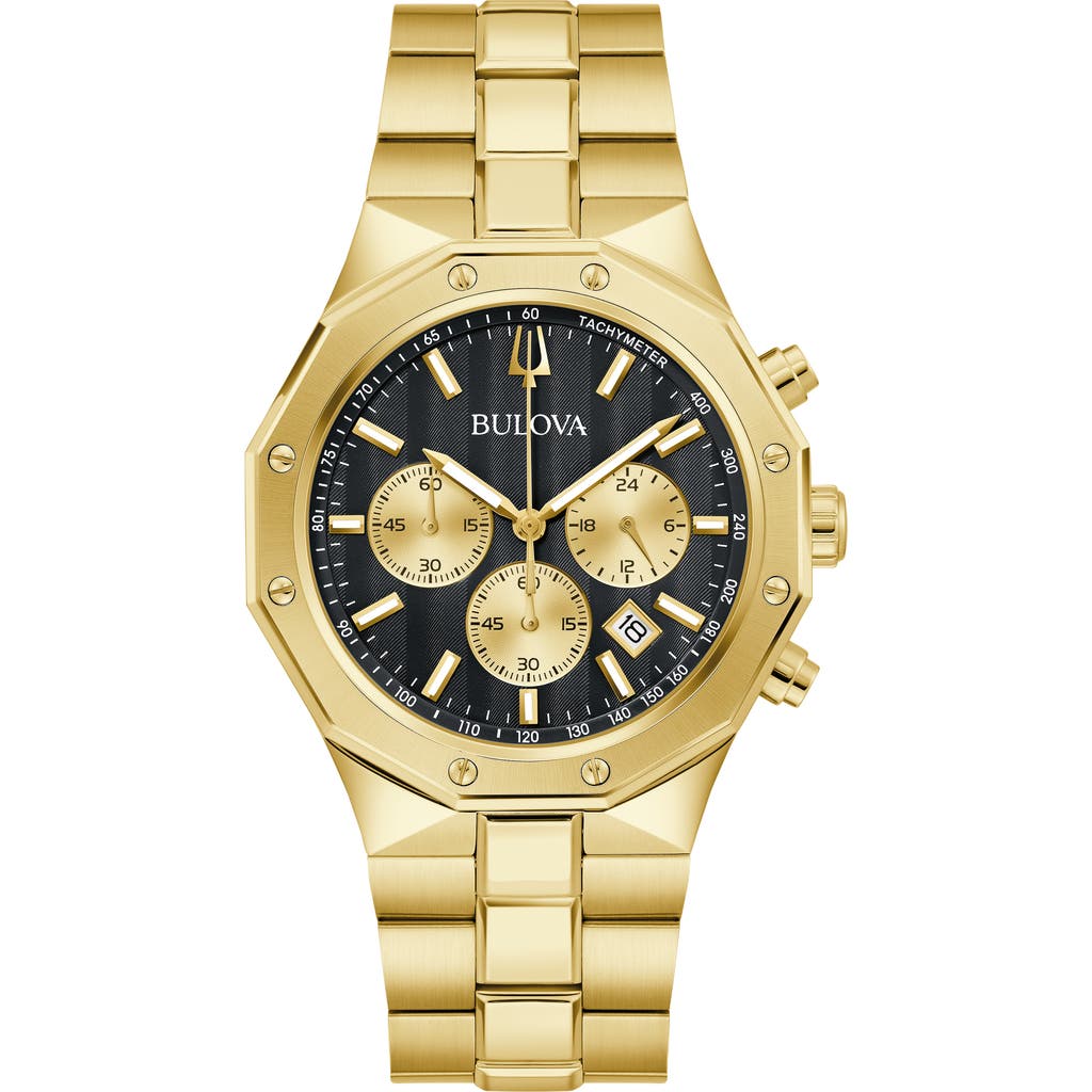 Bulova Classic Prestige Bracelet Watch, 38.5mm In Goldone