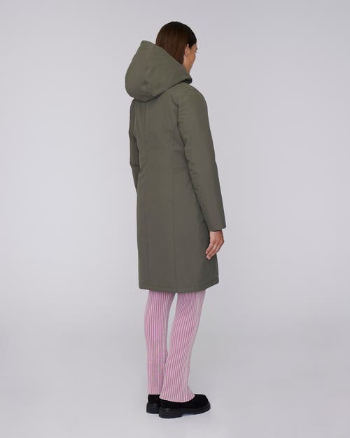 Quartz Co. Fermont | Hooded Down Winter Jacket In Olive