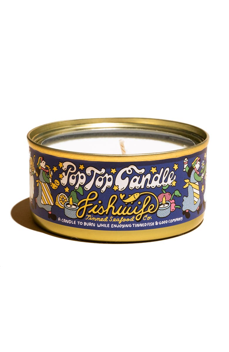 Fishwife Tinned Seafood Co. The Tinned Candle Trio Gift Set, Alternate, color,