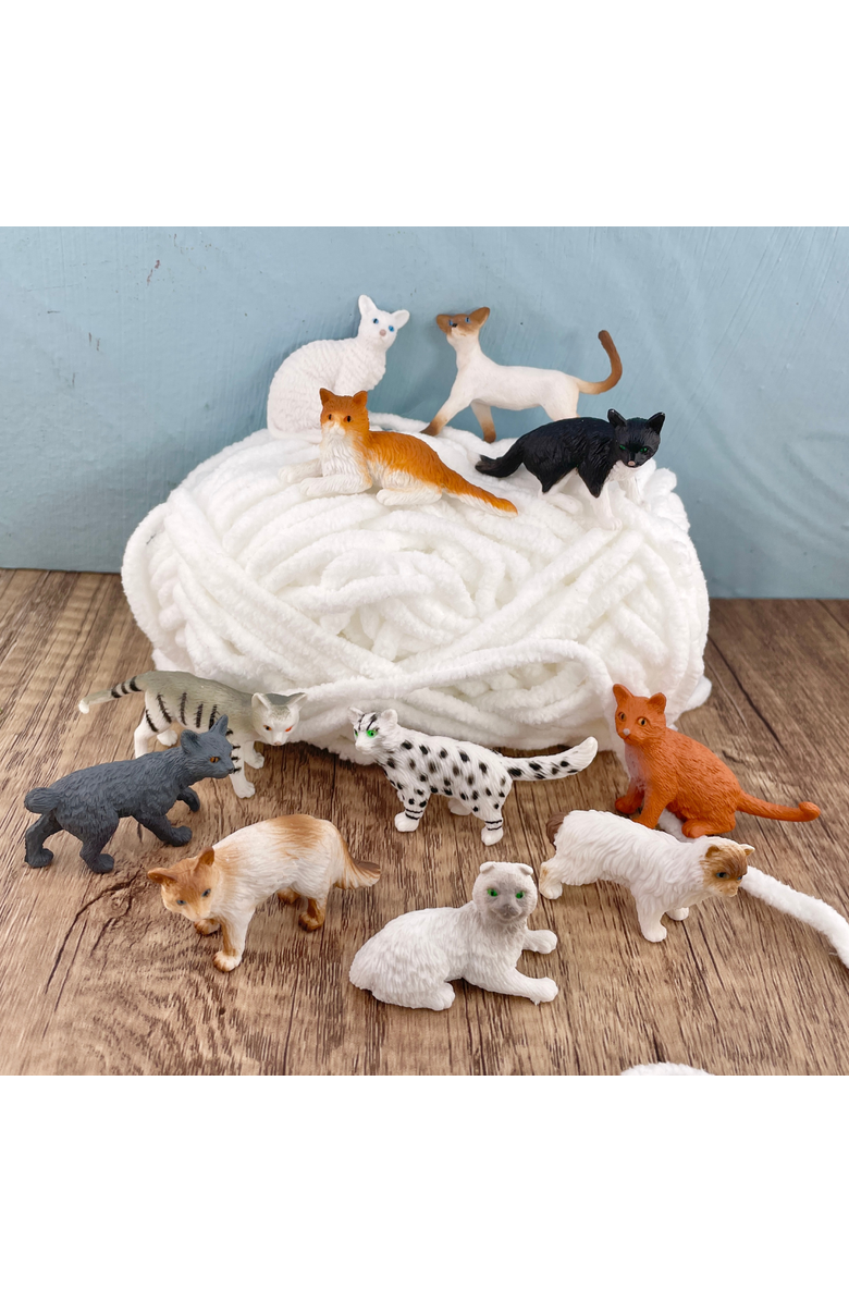 Safari Ltd. Domestic Cats Toy, Alternate, color, NO COLOR